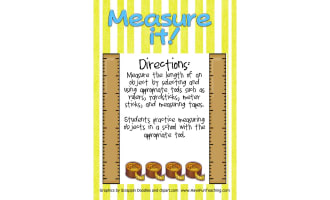 Measure it Measurement Tools Activity