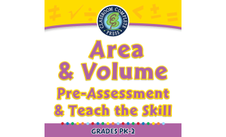 Measurement: Area & Volume - Pre-Assessment & Teach the Skill - FLASH-PC