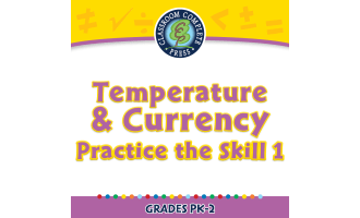 Measurement: Temperature & Currency - Practice the Skill 1 - PC Software