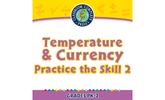 Measurement: Temperature & Currency - Practice the Skill 2 - MAC Software