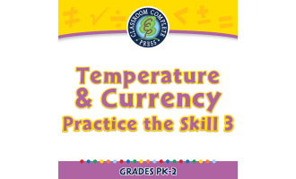 Measurement: Temperature & Currency - Practice the Skill 3 - MAC Software