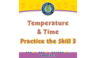 Measurement: Temperature & Time - Practice the Skill 3 - FLASH-MAC