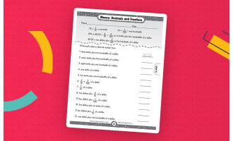 Measurement, Time, and Geometry Printable Workbook
