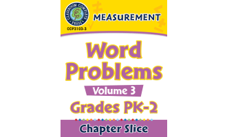 Measurement: Word Problems Vol. 3 Gr. PK-2