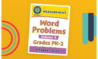 Measurement: Word Problems Vol. 4 Gr. PK-2