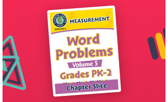 Measurement: Word Problems Vol. 5 Gr. PK-2