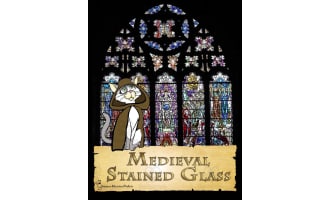 Medieval Stained Glass Craft and Activity