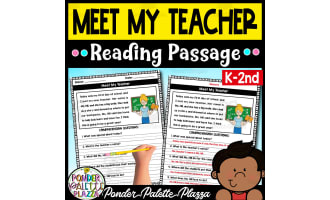 Meet My Teacher - Reading Comprehension
