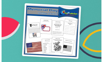 Memorial Day Activities Mini-Book - EBOOK