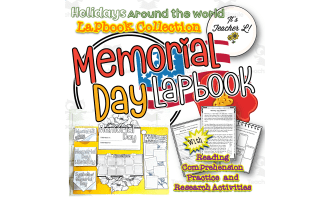 Memorial Day Lapbook With Reading Comprehension Activities