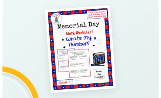 Memorial Day Math Trivia Worksheet