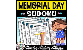 Memorial Day Sudoku Game + Solution