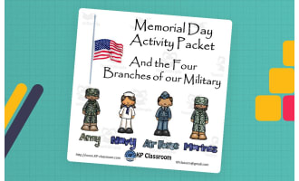 Memorial Day / U.S. Armed Forces Activity Packet