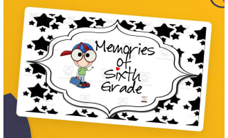 Memories of Sixth Grade - End of Year Student Book