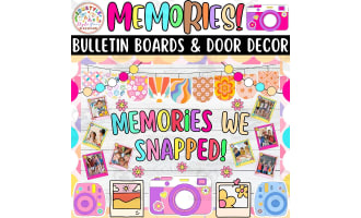 Memories We Snapped!: Summer Memories Bulletin boards & door Decor kit