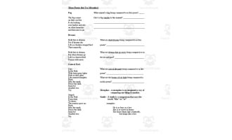 Metaphor Worksheets