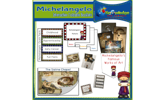 Michelangelo Interactive Foldable Booklets – EBOOK