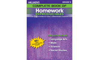 Milliken's Complete Book of Homework Reproducibles - Grade 5: