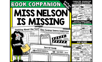 Miss Nelson is Missing Interactive Read-Aloud Activities