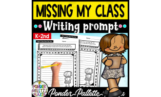 Missing My Class - End of Year Writing Prompt