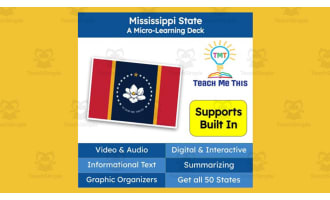Mississippi: A Micro-Learning Deck | Digital Geography Lesson