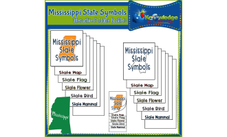 Mississippi State Symbols Interactive Foldable Booklets – EBOOK