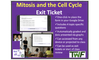 Mitosis and the Cell Cycle - Digital Exit Ticket and Review Activity