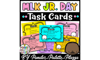 MLK Day Jr. Task Cards + Answers