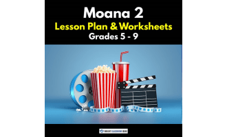 'Moana 2' Lesson Plan & Worksheets | Grades 5 - 9