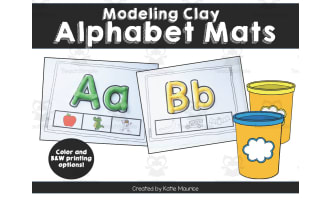 Modeling Clay Alphabet Mats