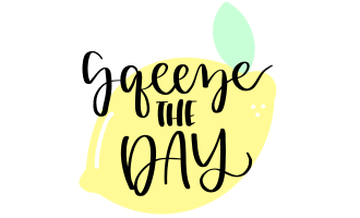 Modern Lemon Clip Art + Digital Stickers
