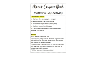 Mom's Coupon Book