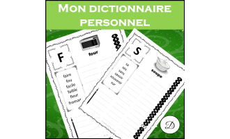 Mon dictionnaire personnel - French Personal Dictionary