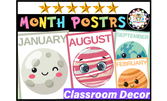 month posters moon themed