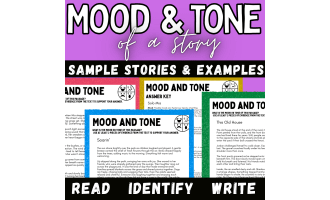 Mood and Tone of a Reading Passage Practice with Examples and Proof
