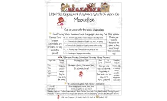 Mooseltoe | Reading Activity Packet