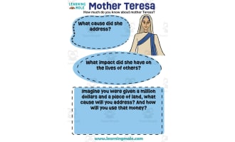 Mother Teresa Activity