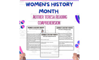 Mother Teresa: Inspiring Women's History Month - Read & Learn