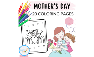 Mother's Day Coloring Pages for kids