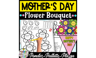 Mother's Day Flower Bouquet Craft