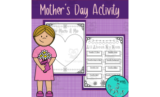 Mother's Day Mom's Favorites Activity