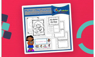 Mother's Day Preschool Interactive Activities - EBOOK