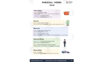 Move | Phrasal Verbs Exercises