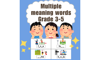 Multiple Meaning Words Worksheets | Grades 3–5
