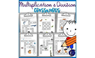 Multiplication and Division Crosswords