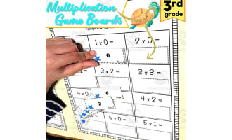 Multiplication Game Boards