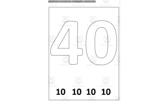 Multiplication Repeated Addition Mats with Cubes x10
