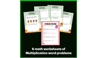 Multiplication Word Problems for 3rd Grade