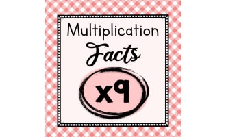 Multiply by Nine Worksheets | Multiplication Facts | 9 Times Tables