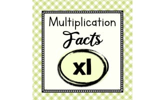 Multiply by One Worksheets | Multiplication Facts | 1 Times Tables